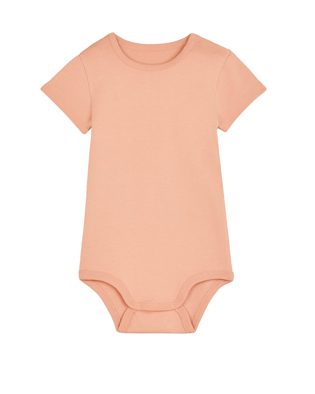 Baby Body in Pfirsich – Vorderansicht