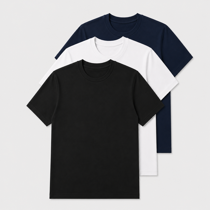 Classic Crew Neck T-Shirt (3er Pack)