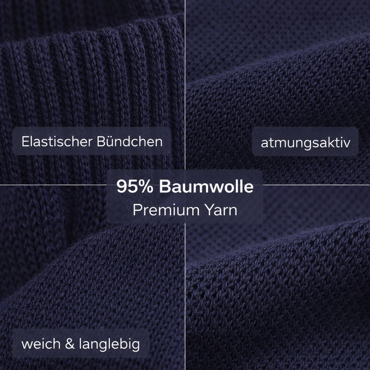 Sitztgut Herren Socken Hoch | Hochwertig | Bequem
