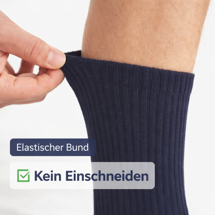 Sitztgut Herren Socken Hoch | Hochwertig | Bequem