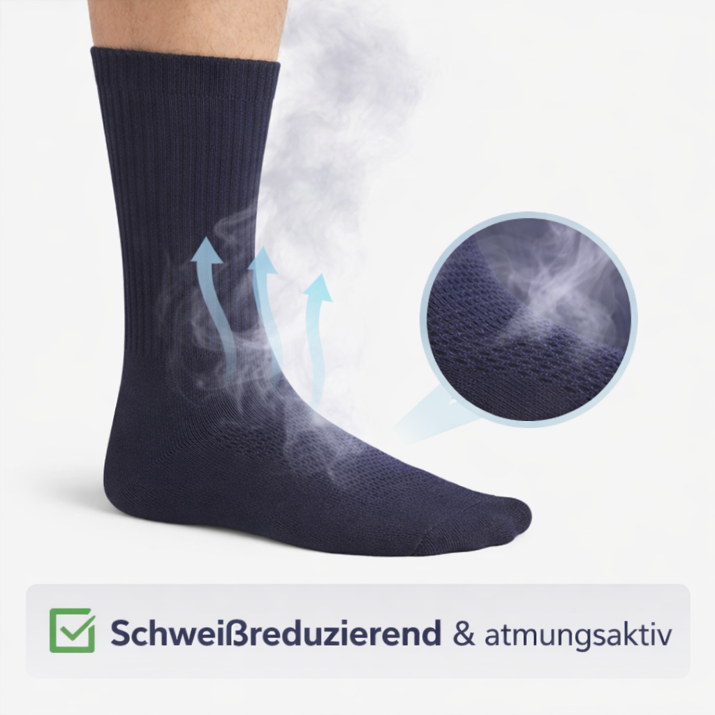 Sitztgut Herren Socken Hoch | Hochwertig | Bequem