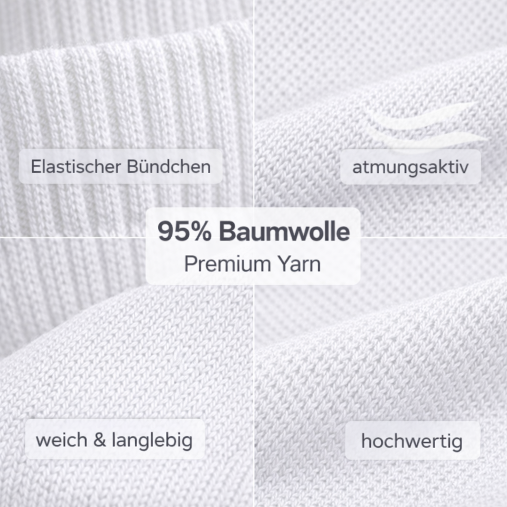 Sitztgut Herren Socken Hoch | Hochwertig | Bequem