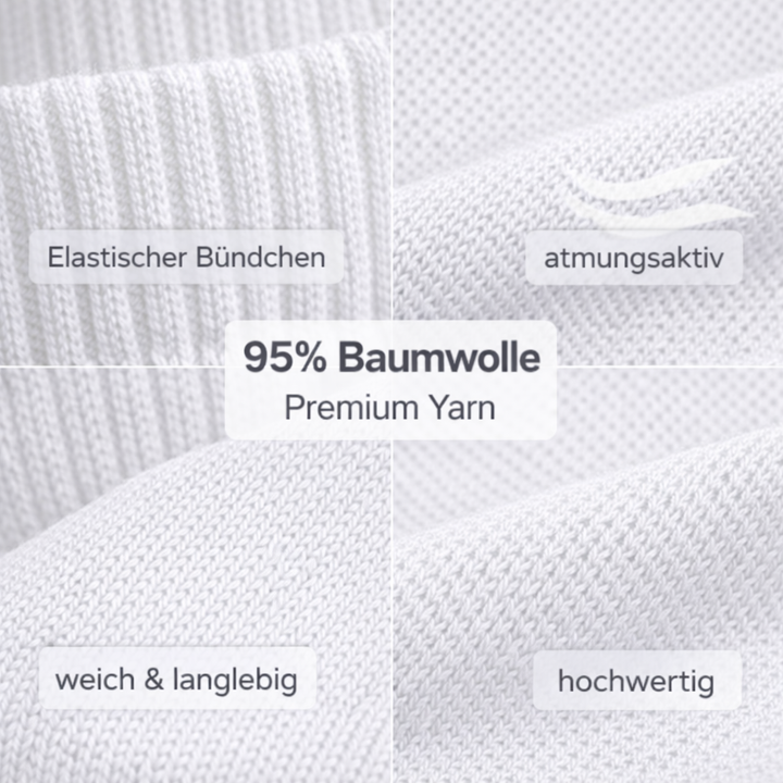 Sitztgut Herren Socken Hoch | Hochwertig | Bequem