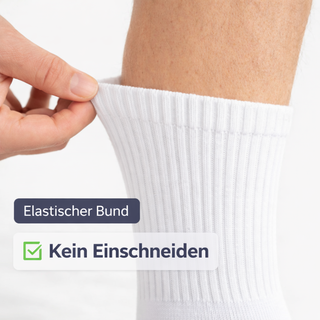 Sitztgut Herren Socken Hoch | Hochwertig | Bequem