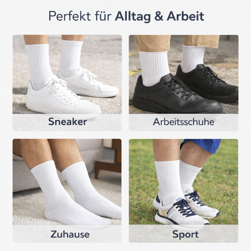 Sitztgut Herren Socken Hoch | Hochwertig | Bequem