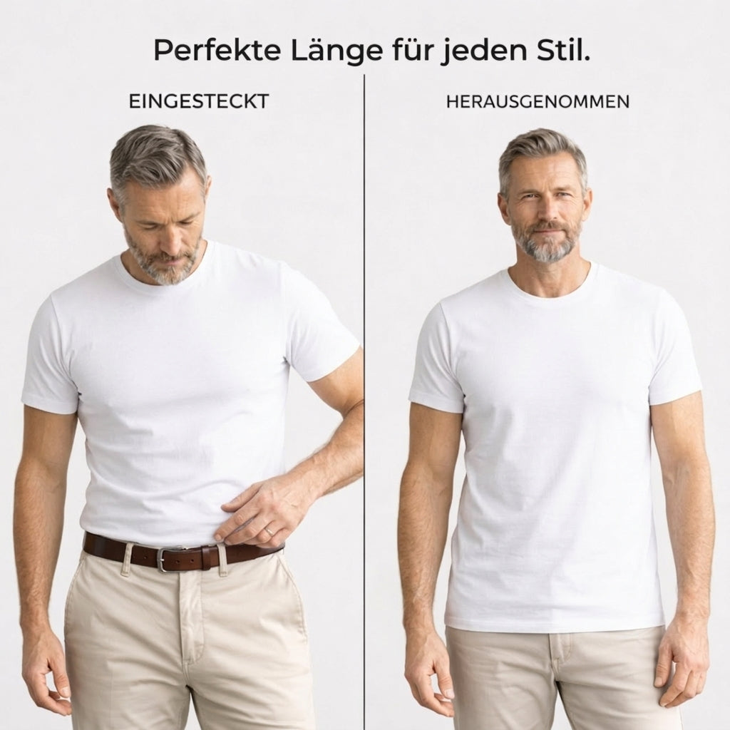 Das hochwertige T-Shirt für Herren