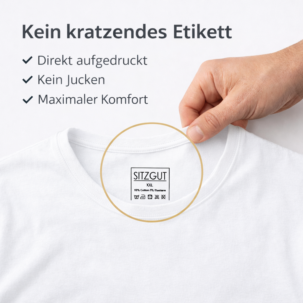 Das hochwertige T-Shirt für Herren