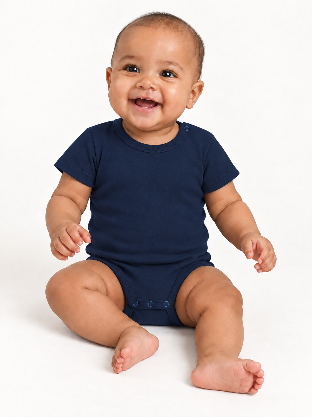 Baby Body in Navy – Modelansicht
