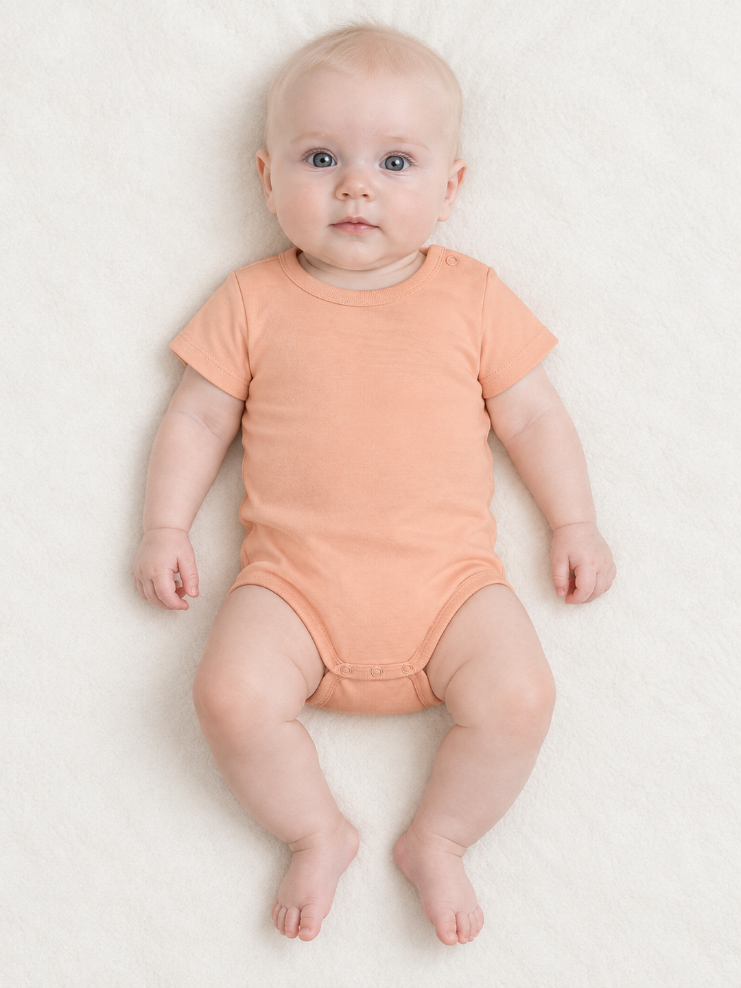Baby Body in Pfirsich – Modelansicht