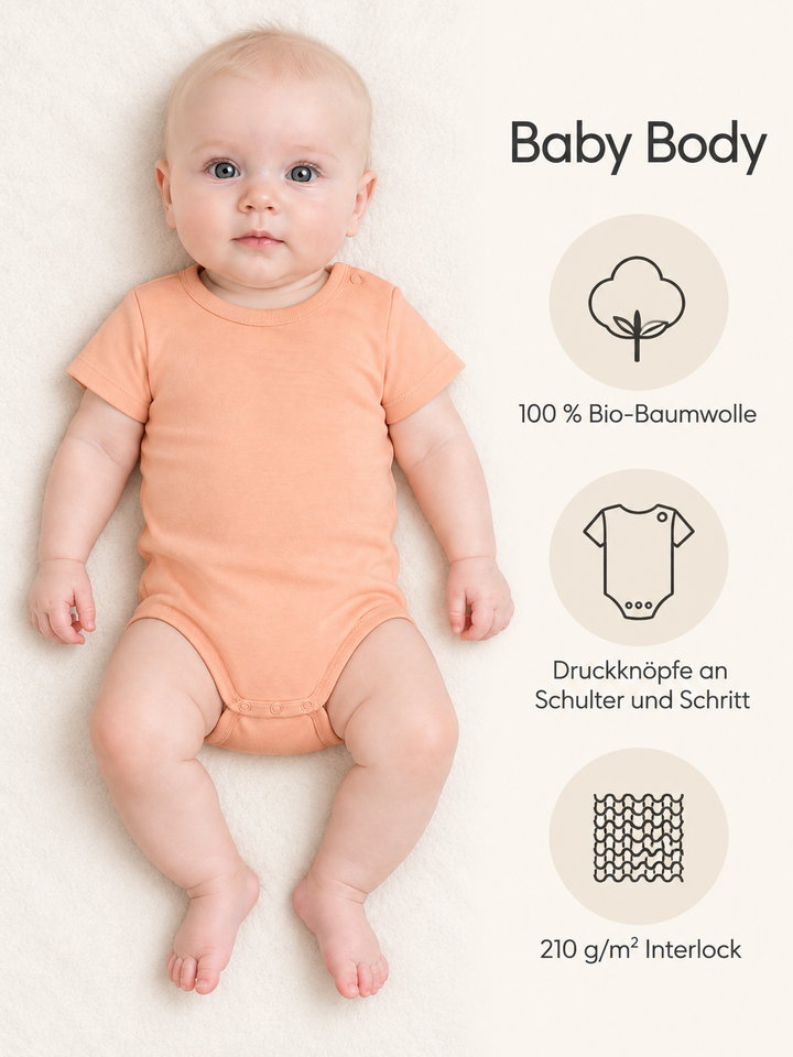 Baby Body in Pfirsich – Produktdetails