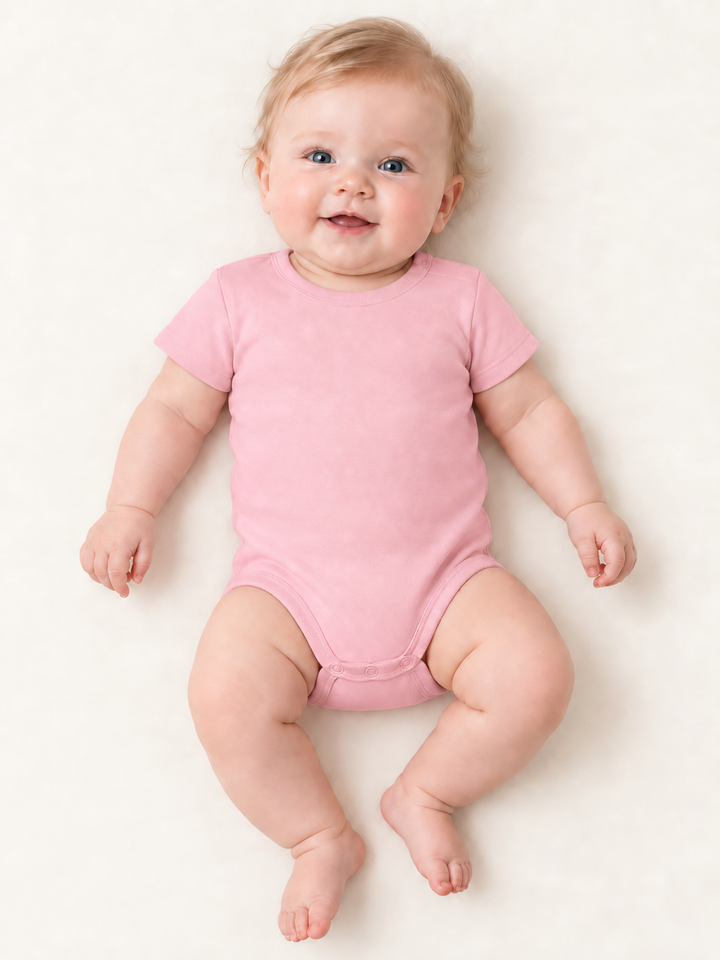 Baby Body in Rosa – Modelansicht