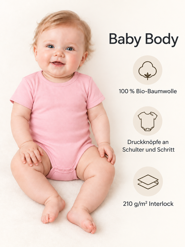 Baby Body in Rosa – Produktdetails