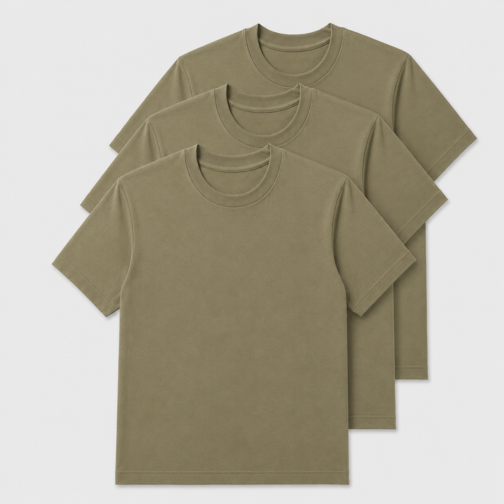 Classic Crew Neck T-Shirt (3er Pack)
