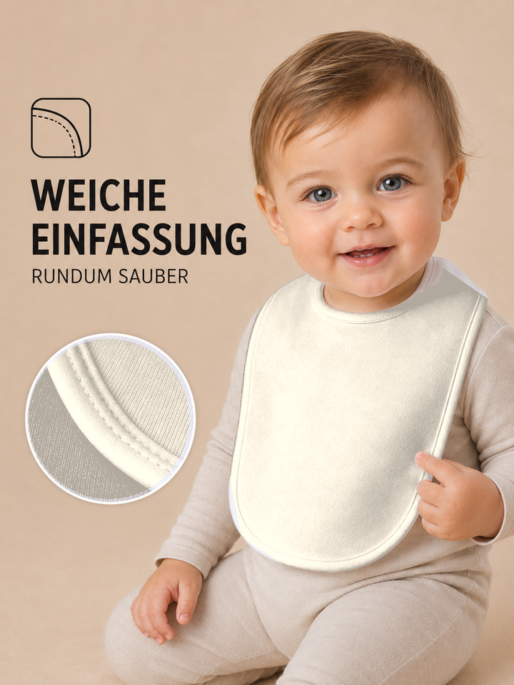 Sitztgut Baby Lätzchen aus Bio-Baumwolle