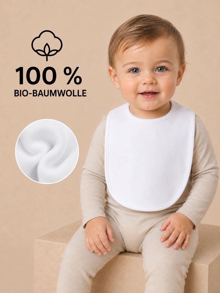 Sitztgut Baby Lätzchen aus Bio-Baumwolle