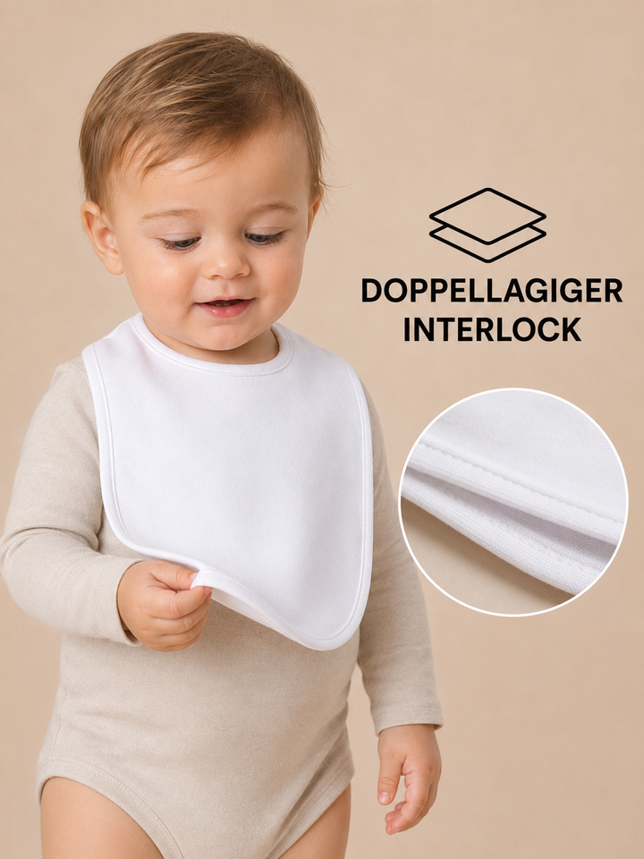 Sitztgut Baby Lätzchen aus Bio-Baumwolle