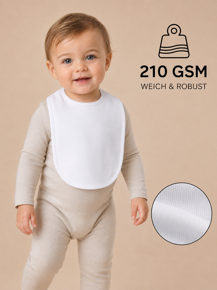 Sitztgut Baby Lätzchen aus Bio-Baumwolle