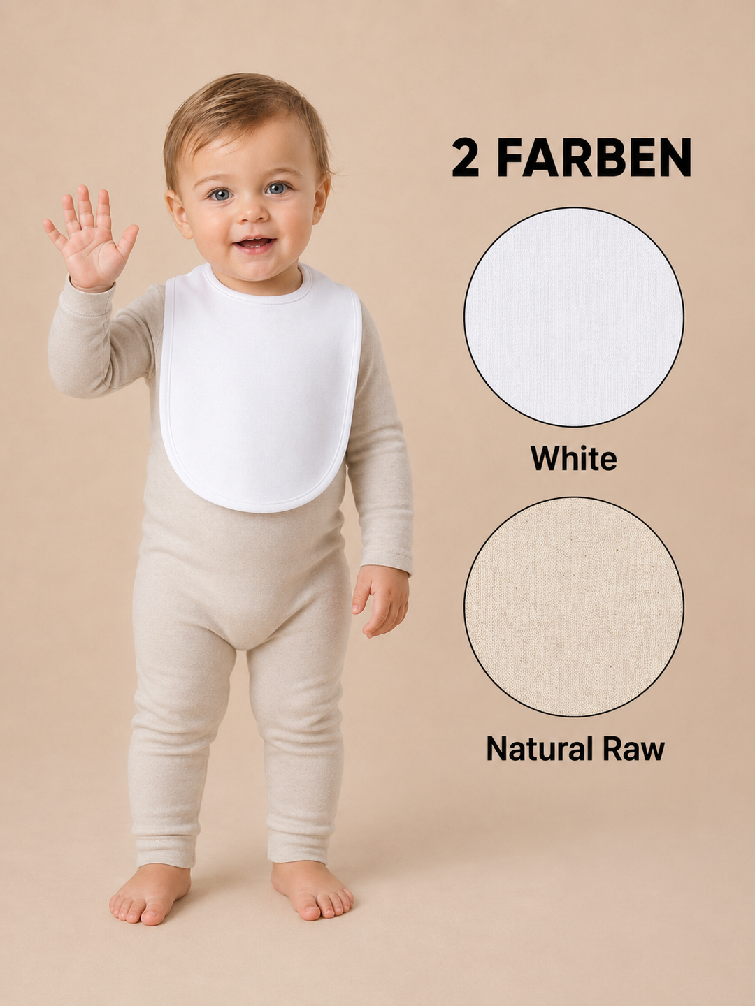 Sitztgut Baby Lätzchen aus Bio-Baumwolle