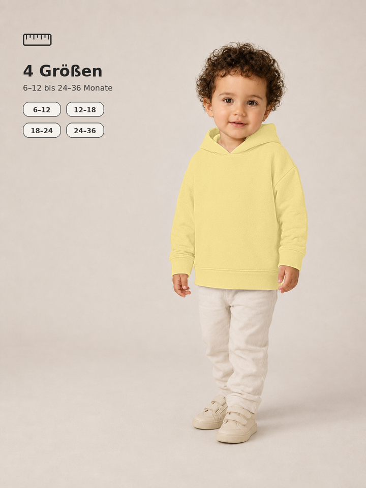 Sitztgut Baby Hoodie aus Bio-Baumwolle