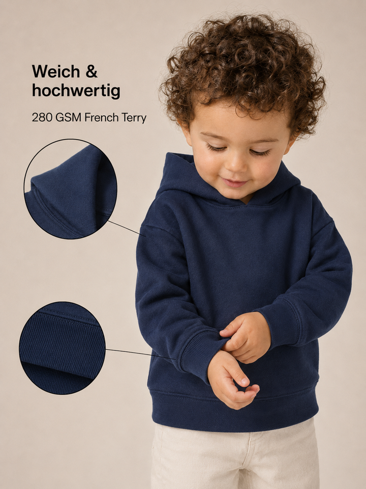 Sitztgut Baby Hoodie aus Bio-Baumwolle