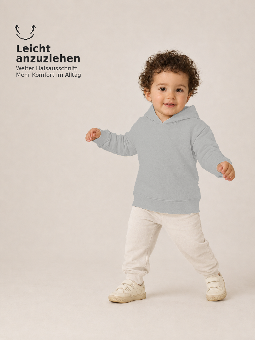Sitztgut Baby Hoodie aus Bio-Baumwolle
