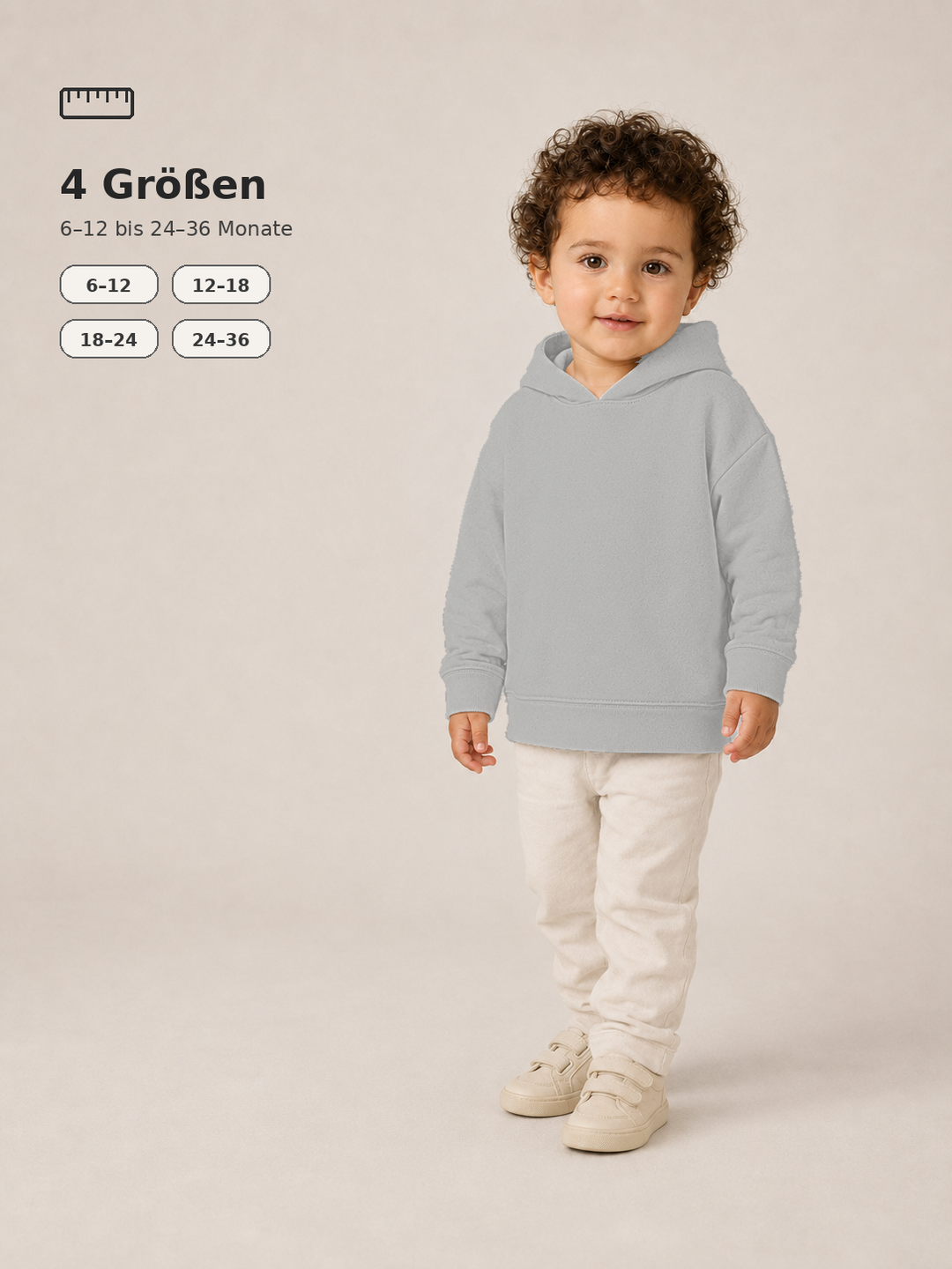 Sitztgut Baby Hoodie aus Bio-Baumwolle