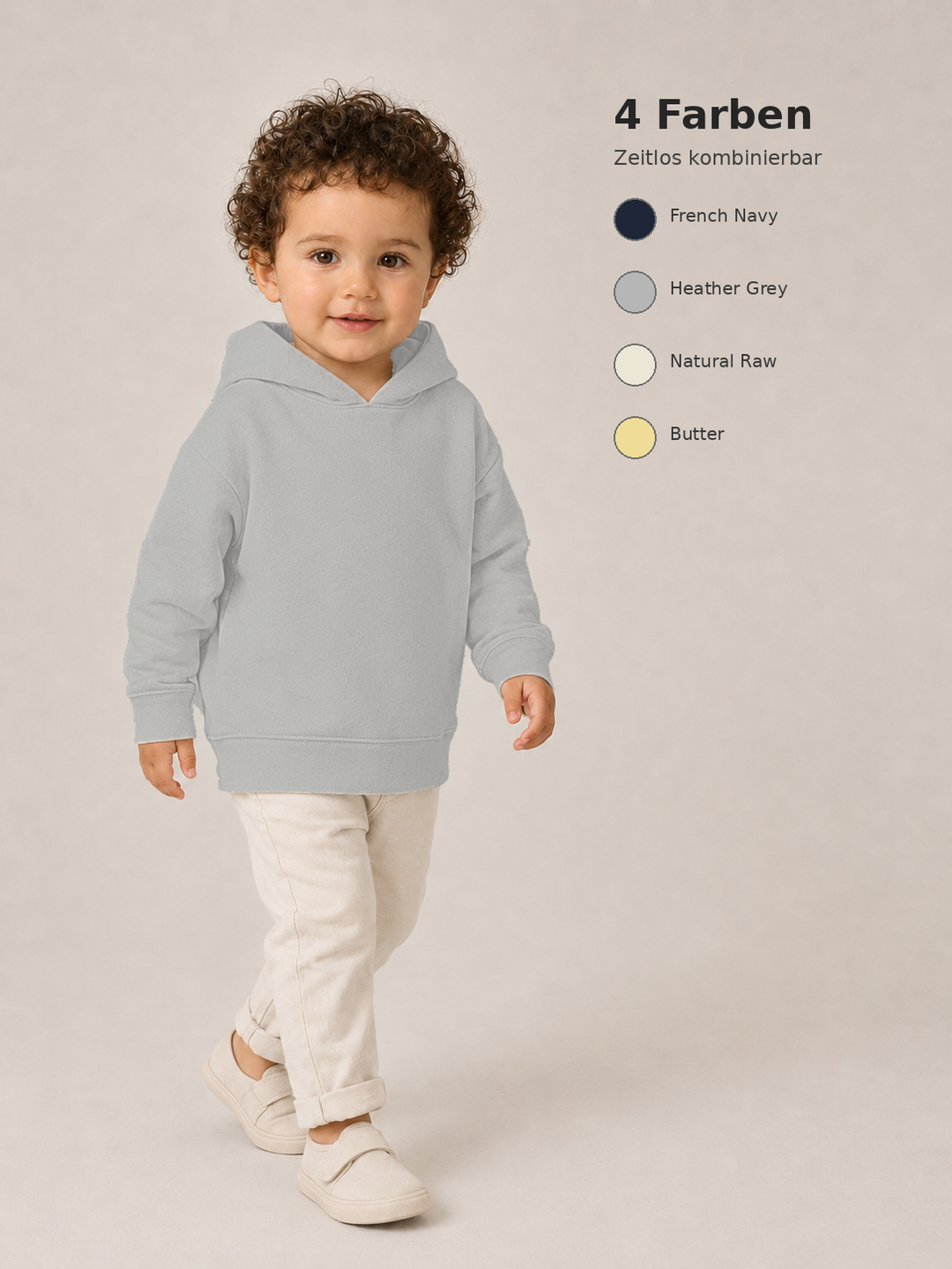 Sitztgut Baby Hoodie aus Bio-Baumwolle
