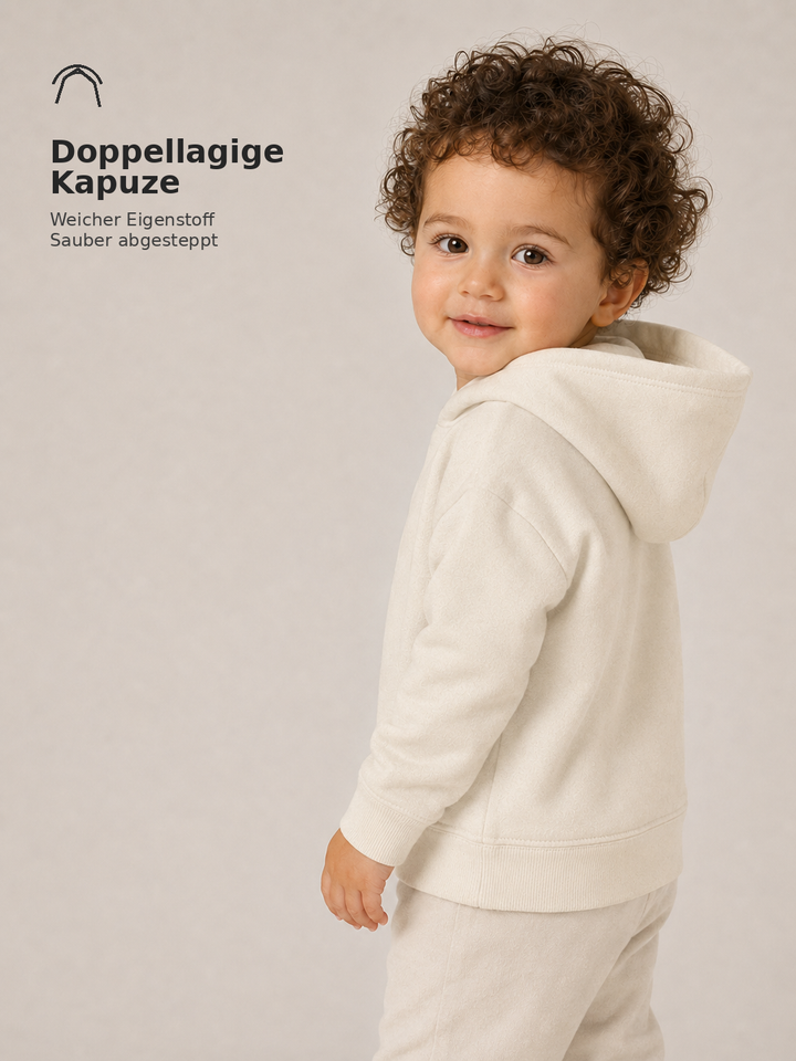 Sitztgut Baby Hoodie aus Bio-Baumwolle
