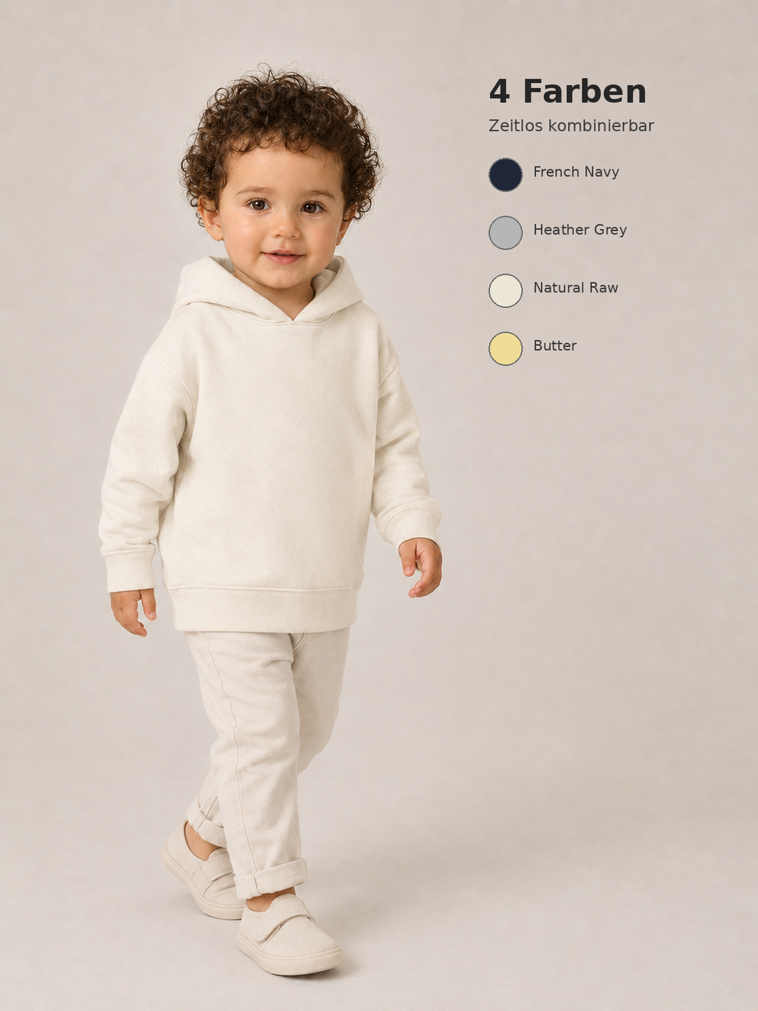 Sitztgut Baby Hoodie aus Bio-Baumwolle