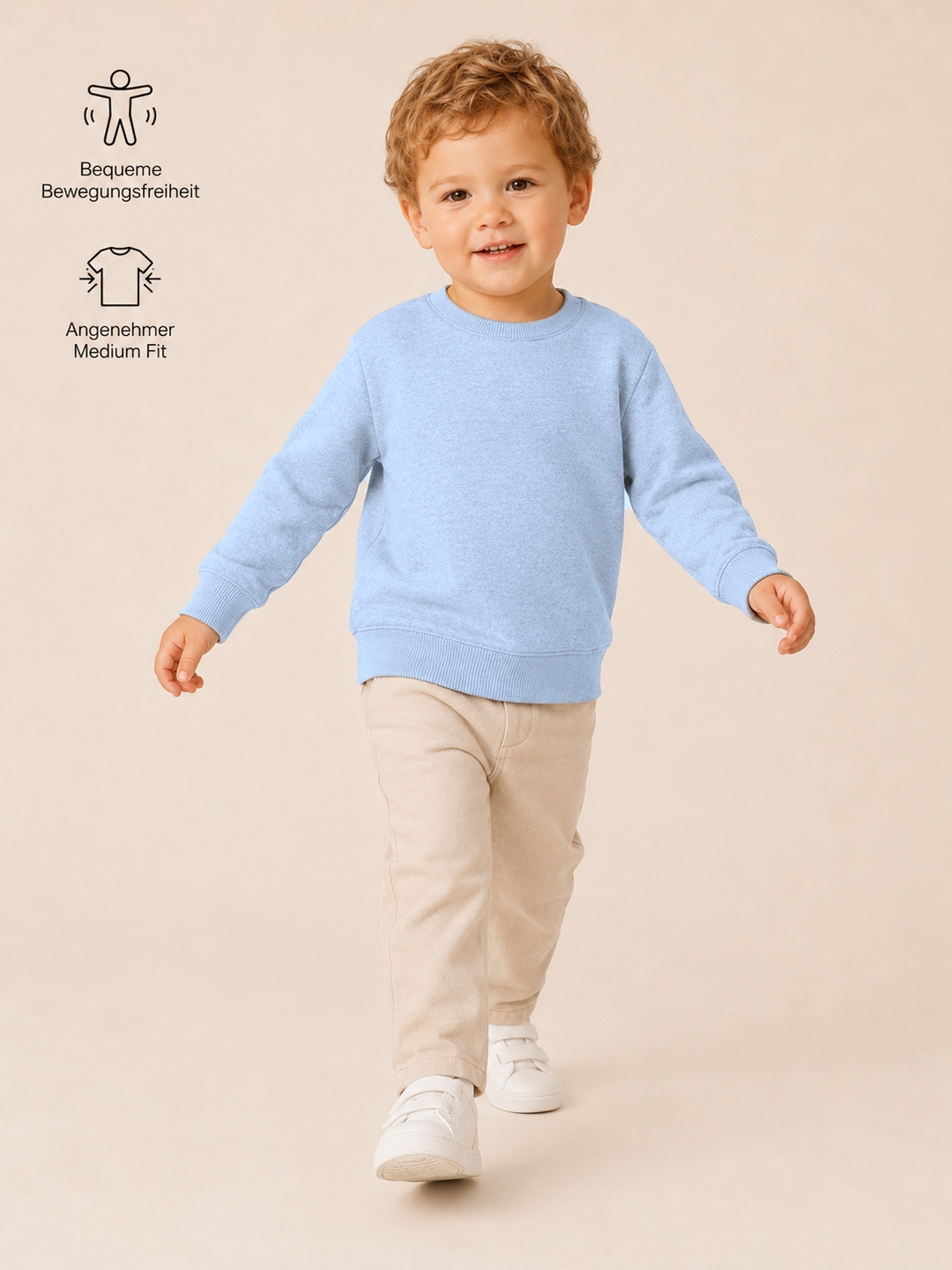 Sitztgut Baby Sweatshirt aus Bio-Baumwolle