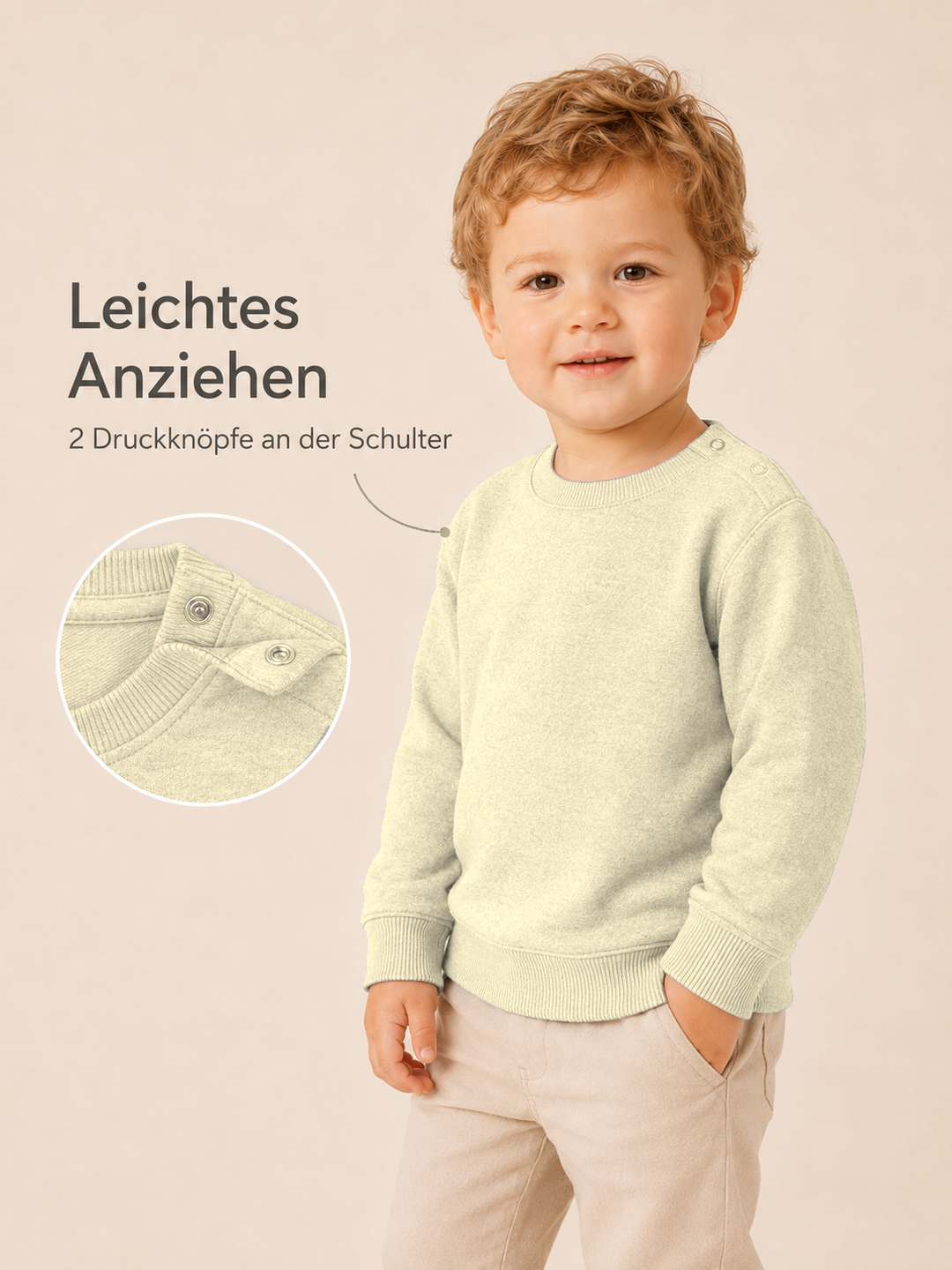Sitztgut Baby Sweatshirt aus Bio-Baumwolle