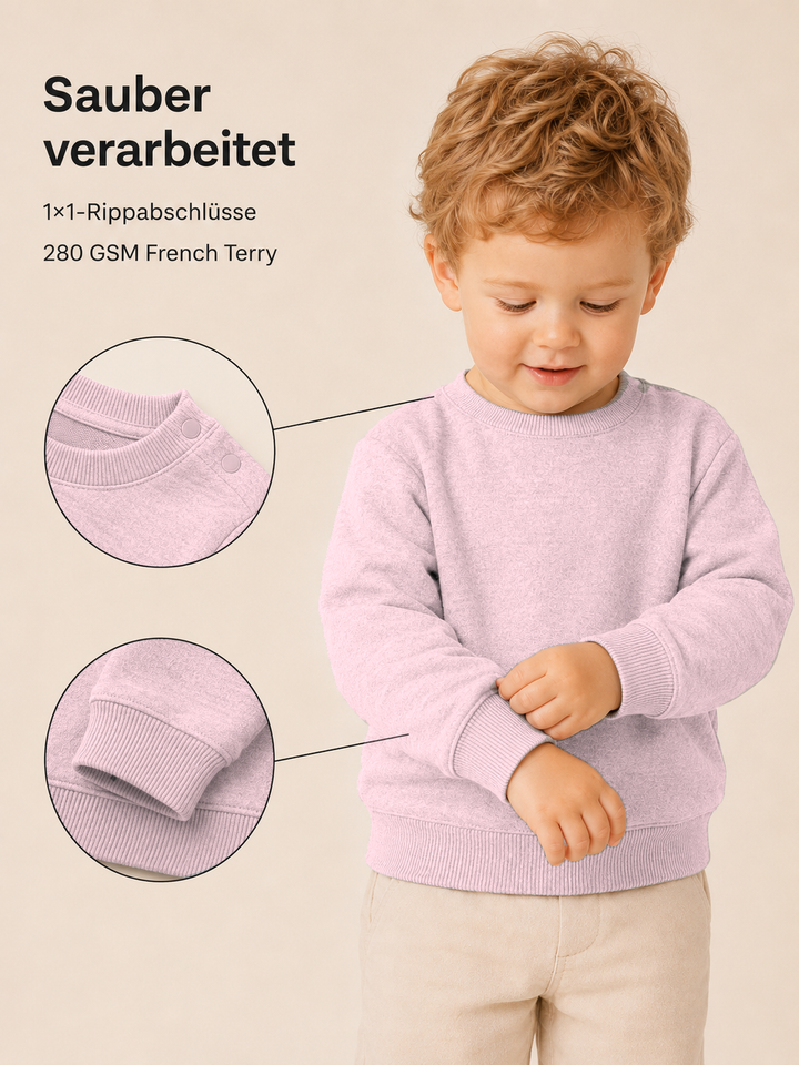 Sitztgut Baby Sweatshirt aus Bio-Baumwolle