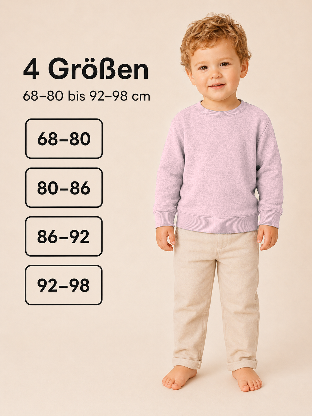 Sitztgut Baby Sweatshirt aus Bio-Baumwolle