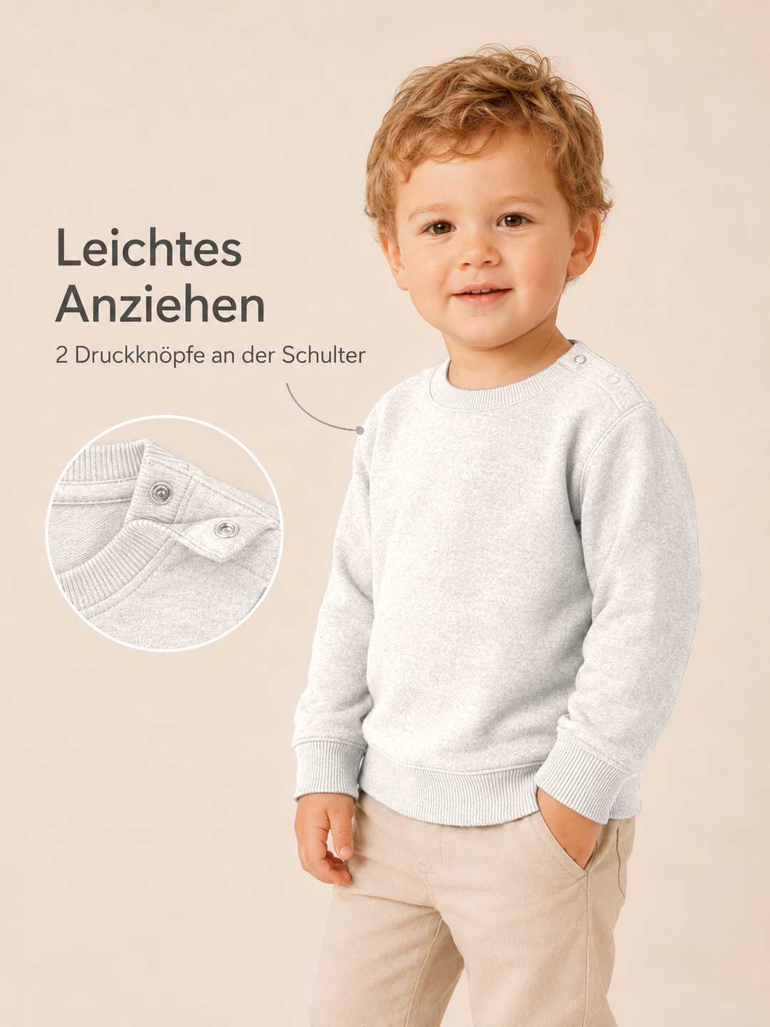 Sitztgut Baby Sweatshirt aus Bio-Baumwolle