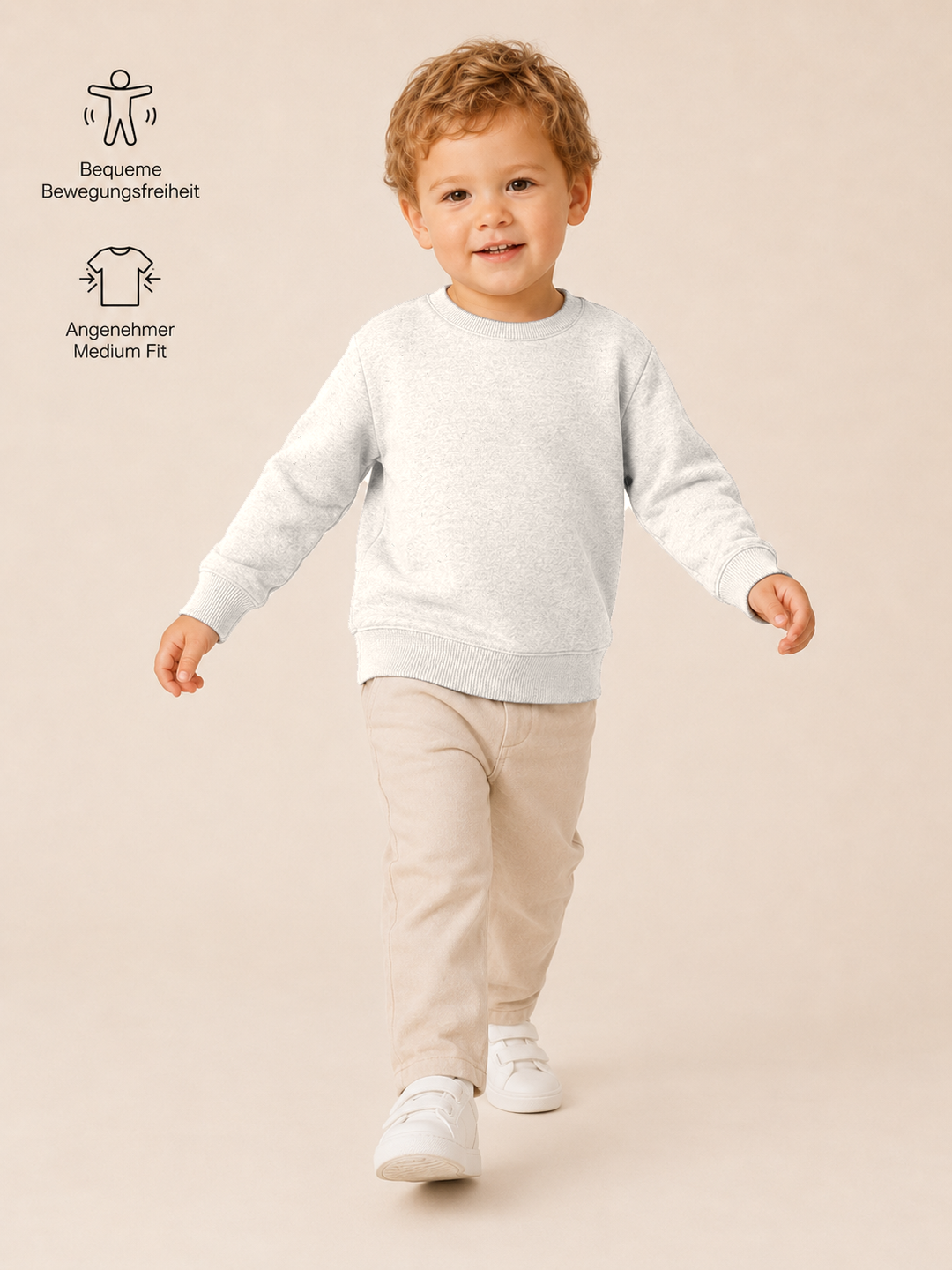 Sitztgut Baby Sweatshirt aus Bio-Baumwolle
