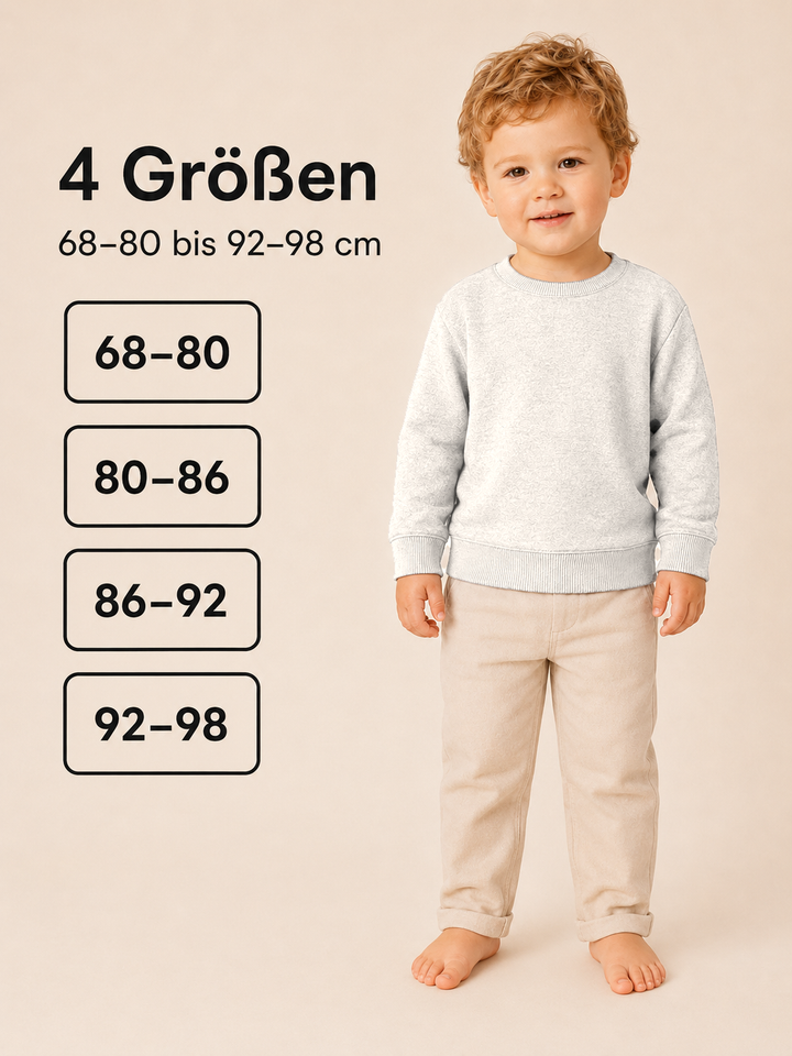 Sitztgut Baby Sweatshirt aus Bio-Baumwolle