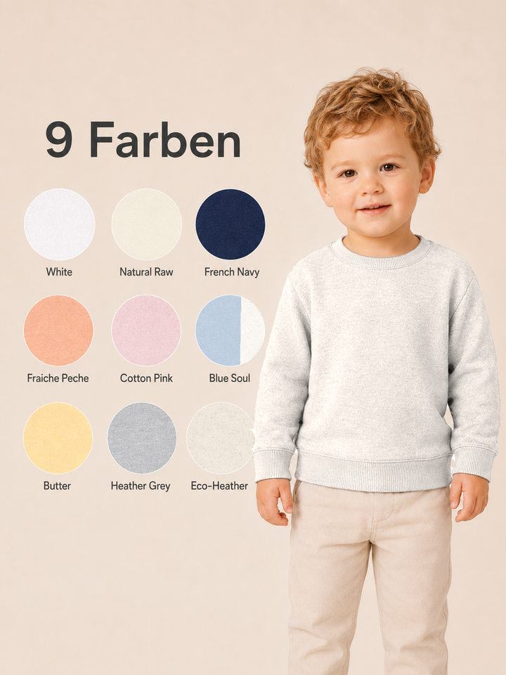 Sitztgut Baby Sweatshirt aus Bio-Baumwolle