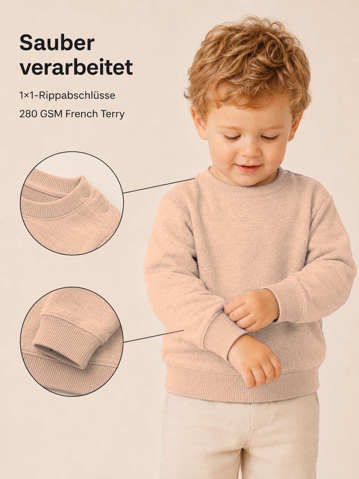 Sitztgut Baby Sweatshirt aus Bio-Baumwolle