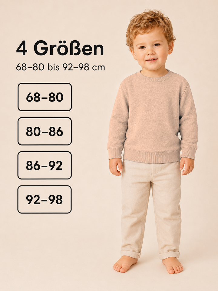 Sitztgut Baby Sweatshirt aus Bio-Baumwolle