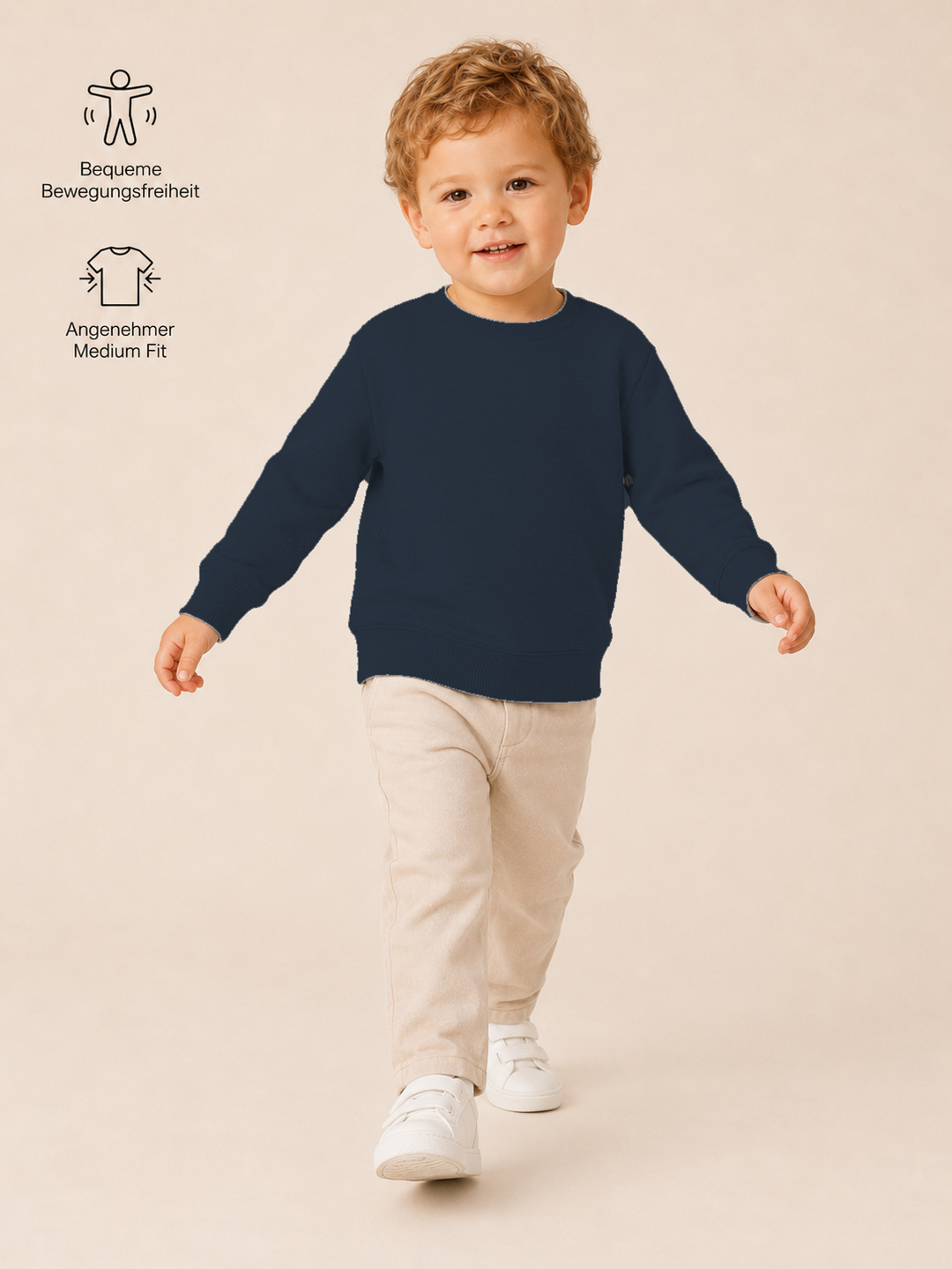 Sitztgut Baby Sweatshirt aus Bio-Baumwolle
