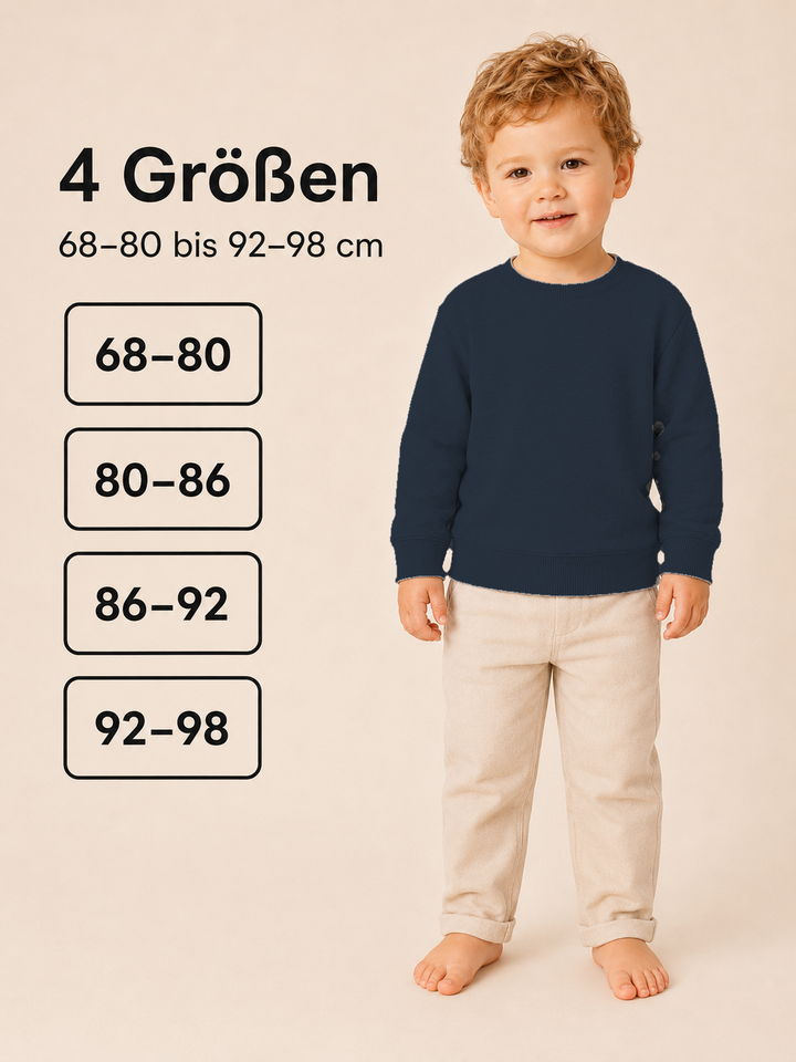 Sitztgut Baby Sweatshirt aus Bio-Baumwolle