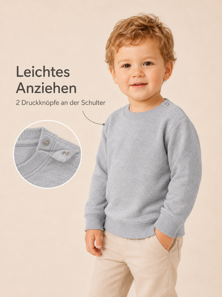 Sitztgut Baby Sweatshirt aus Bio-Baumwolle