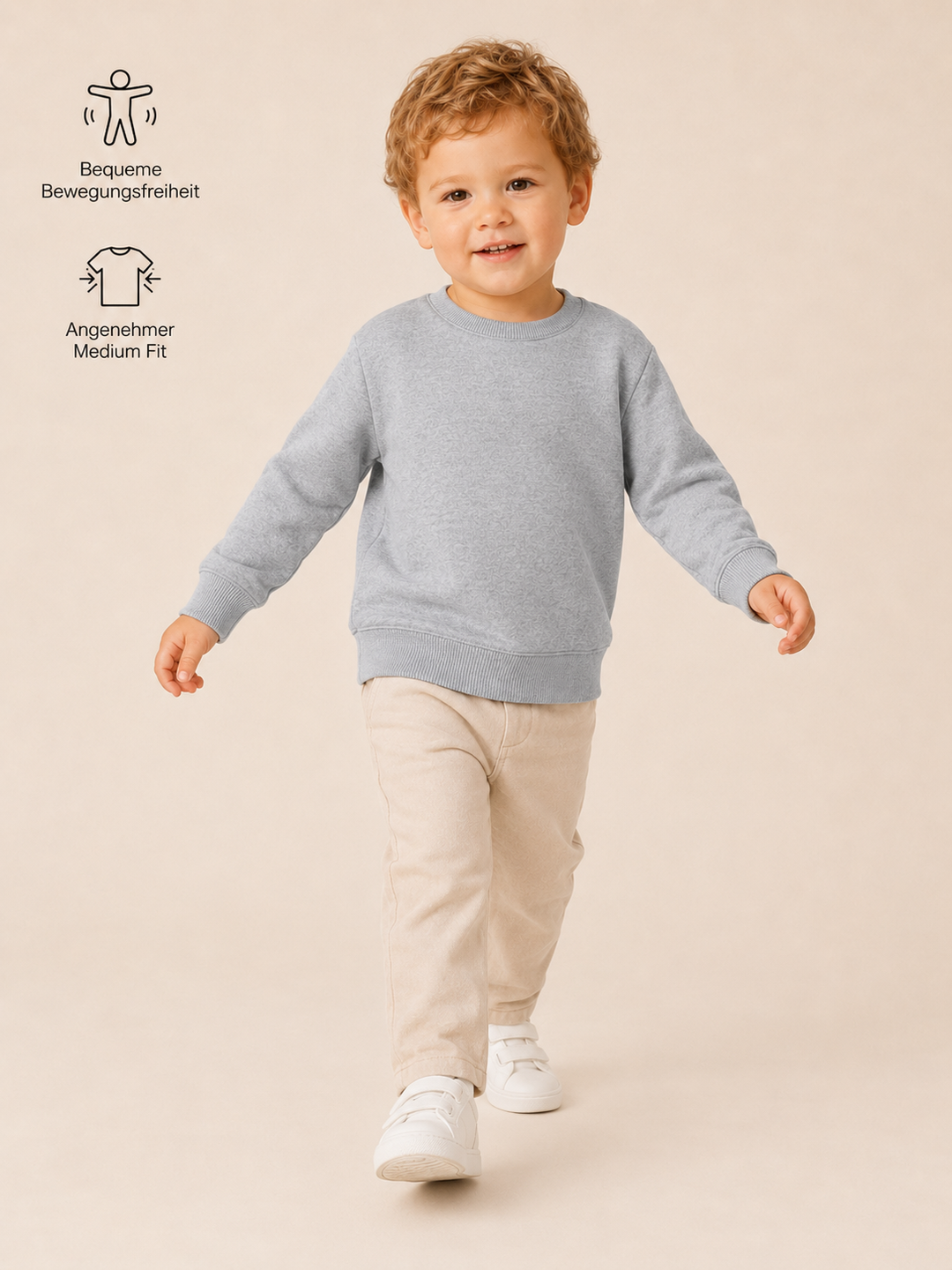 Sitztgut Baby Sweatshirt aus Bio-Baumwolle