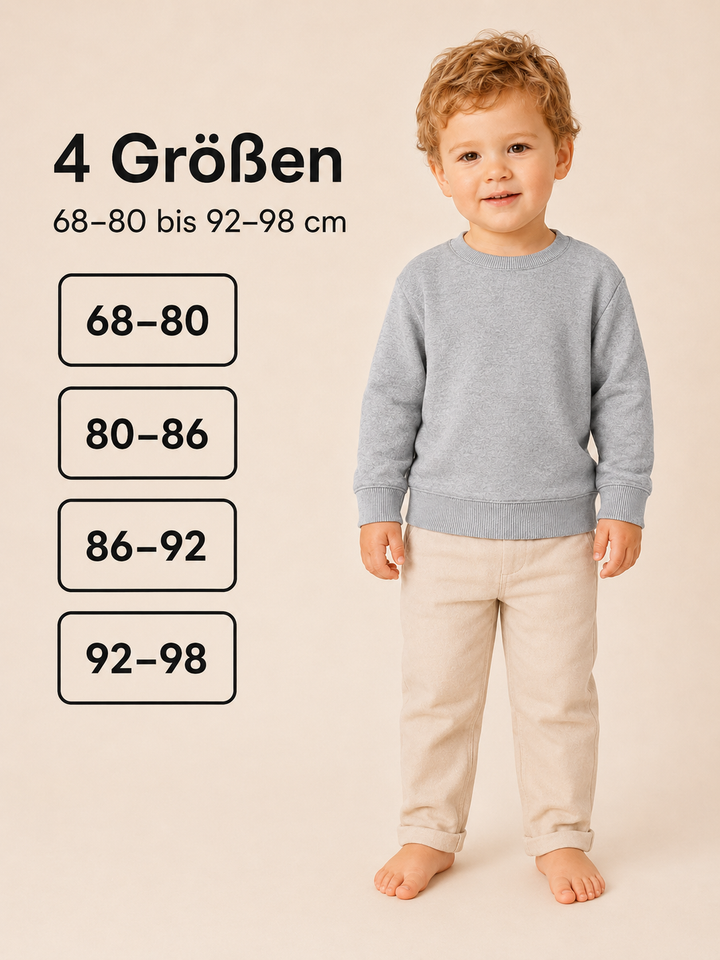 Sitztgut Baby Sweatshirt aus Bio-Baumwolle