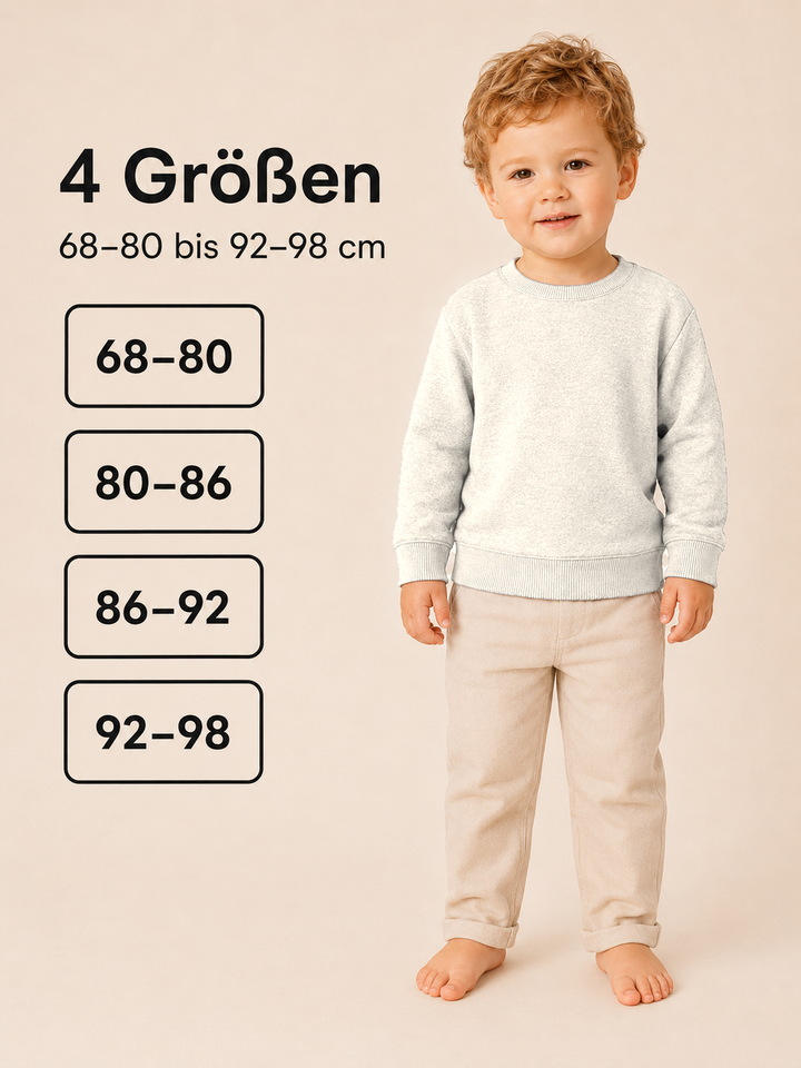 Sitztgut Baby Sweatshirt aus Bio-Baumwolle