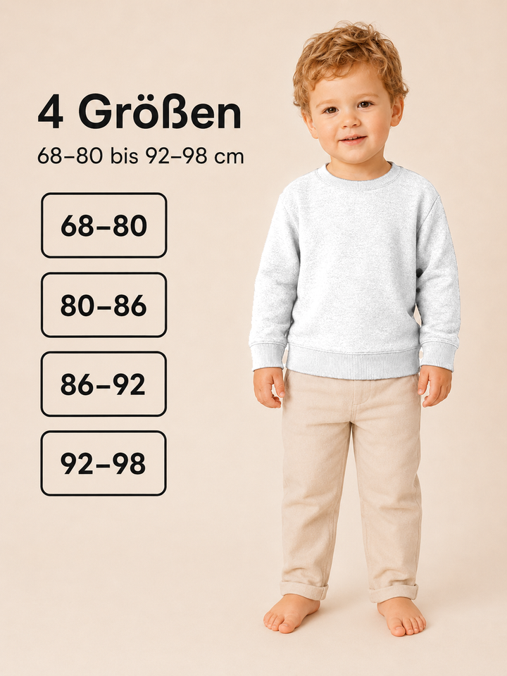 Sitztgut Baby Sweatshirt aus Bio-Baumwolle