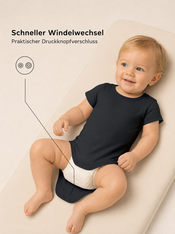 Sitztgut Baby Body aus Bio-Baumwolle