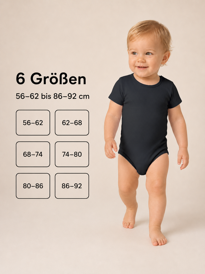 Sitztgut Baby Body aus Bio-Baumwolle