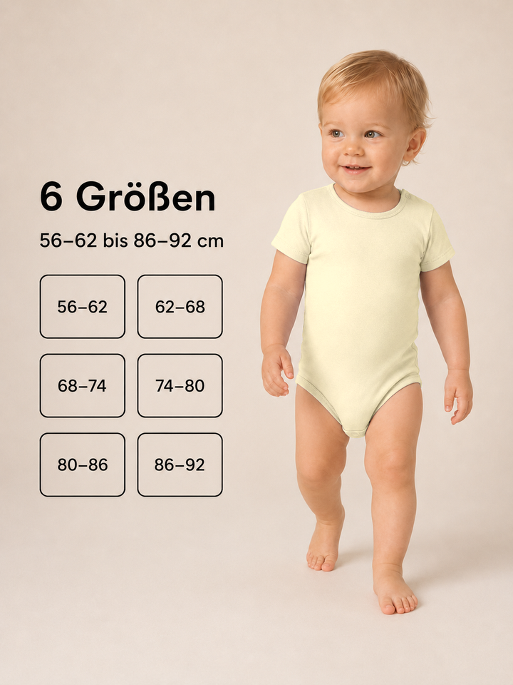 Sitztgut Baby Body aus Bio-Baumwolle