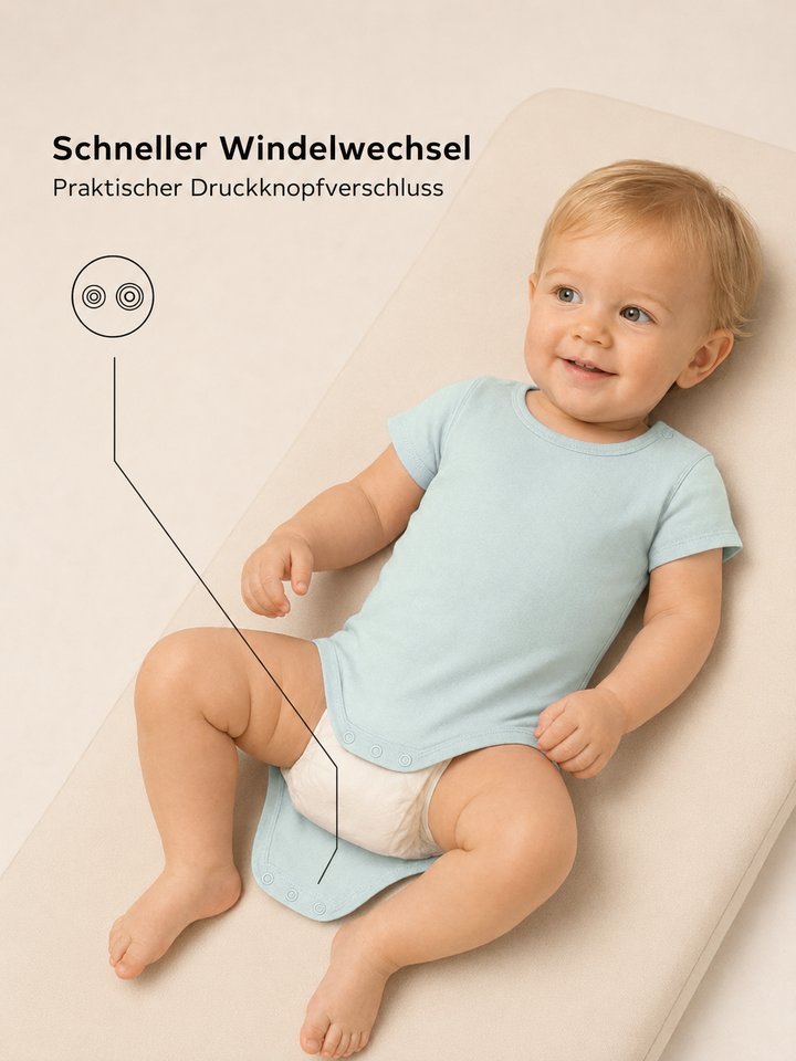 Sitztgut Baby Body aus Bio-Baumwolle